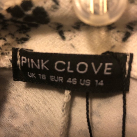 Animal Print Longline Jacket - Picture 3 of 3